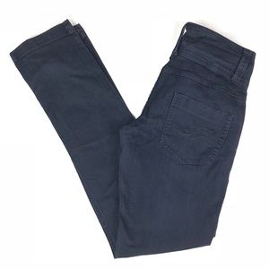 Casual Basics Dark Wash Stretch Denim Skinny Jeans
